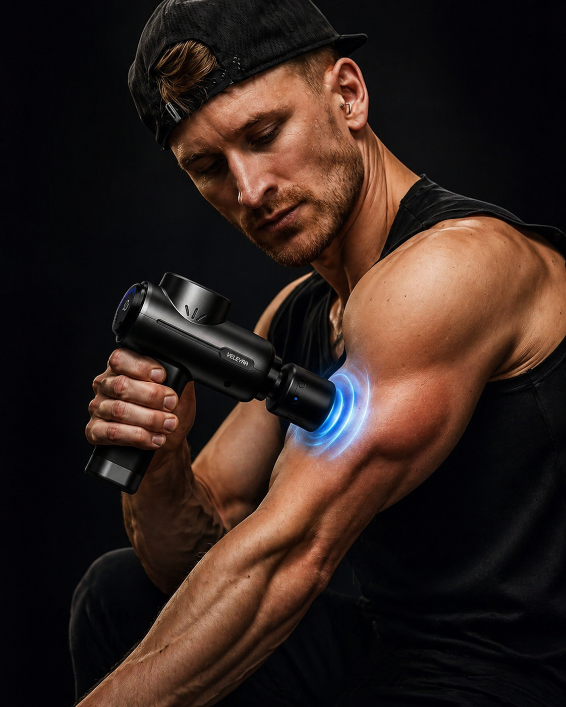 Mini Muscle Massage Gun Portable Body Massager Deep Handheld Percussion Massager For Body Back And Neck Leg